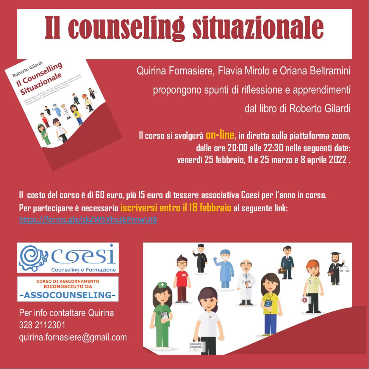 Il counseling situazionale - evento Coesi APS counseling a Udine